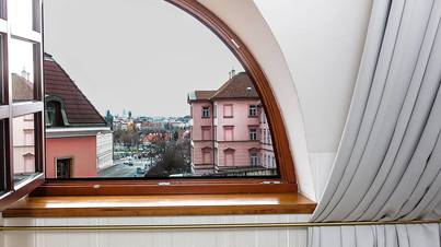 Люксовые апартаменты Вид на Прагу